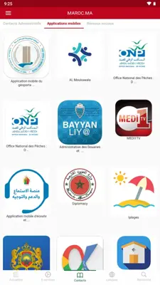 Portail national du Maroc android App screenshot 10