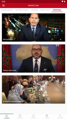 Portail national du Maroc android App screenshot 5