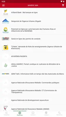 Portail national du Maroc android App screenshot 7